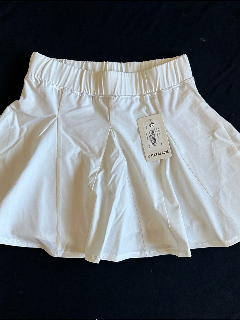 Year of Ours White Tennis Skort with Tag skater flare style XS skater - Picture 16 of 16